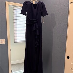 Elegant Navy Evening Gown brand new with tags